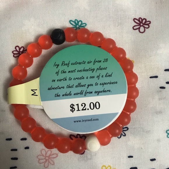 Orange Ivy Reef Lokia Jelly Bracelets - Picture 4 of 6